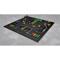 Соревновательное поле с элементами MakeX Stater Arenas Kit - «globural.ru» - Будённовск