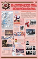 Плакат "Великая Отечественная война: Крах гитлеровского плана «молниеносной войны»" - «globural.ru» - Будённовск
