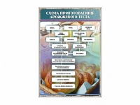 Стенд "Схема приготовления дрожжевого теста" - «globural.ru» - Будённовск