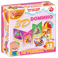 Комплект развивающих игр 3-5 лет. 3D домино (3-5 лет) - «globural.ru» - Будённовск