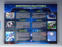 Стенд "Физическая подготовка" (вариант 2) - «globural.ru» - Будённовск