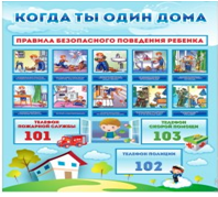 Стенд "Когда ты один дома" - «globural.ru» - Будённовск