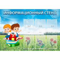 Стенд информационный с 6 карманами - «globural.ru» - Будённовск