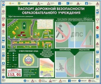Стенд-уголок "Паспорт дорожной безопасности образовательного учреждения" - «globural.ru» - Будённовск