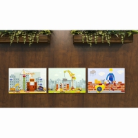 Комплект настенных панелей «Стройка» - «globural.ru» - Будённовск