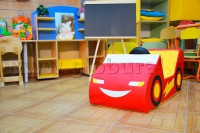 Напольная игрушка "Машинка - гонка" с аппликацией (ВИК) - «globural.ru» - Будённовск