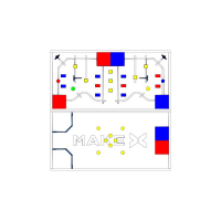 Соревновательное поле с элементами MakeX 2019 City Guardian Arena Expansion Kit for Blue Planet - «globural.ru» - Будённовск