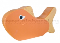 Напольная игрушка "Рыбка" с аппликацией (ВИК) - «globural.ru» - Будённовск