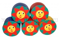 Пуфик «Солнышко» d=60*30см (ВИК) - «globural.ru» - Будённовск