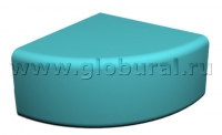 Угловой пуфик 60*60*32см (ВИК) - «globural.ru» - Будённовск