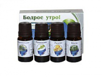 Набор эфирных масел "Бодрое утро" - «globural.ru» - Будённовск