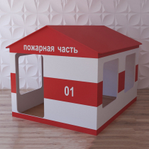 Детский игровой домик «Пожарная служба» - «globural.ru» - Будённовск