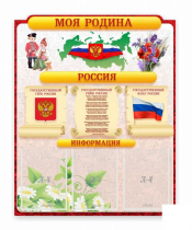 Стенд "Наша родина Россия" - «globural.ru» - Будённовск