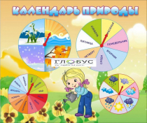 Стенд "Календарь природы" (вариант 1) - «globural.ru» - Будённовск