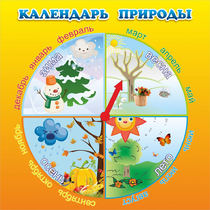 Стенд "Календарь природы" 0.5x0.5 - «globural.ru» - Будённовск