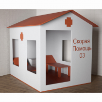 Игровой домик «Скорая помощь» - «globural.ru» - Будённовск