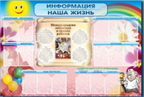 Стенд-уголок "Информация. Наша жизнь" - «globural.ru» - Будённовск