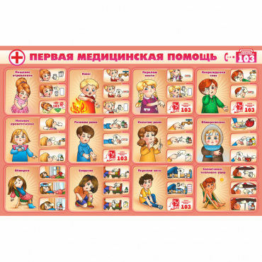 Стенд "Первая помощь" - «globural.ru» - Будённовск