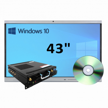 Интерактивная панель 43" (встроенный ПК, Win10) - «globural.ru» - Будённовск